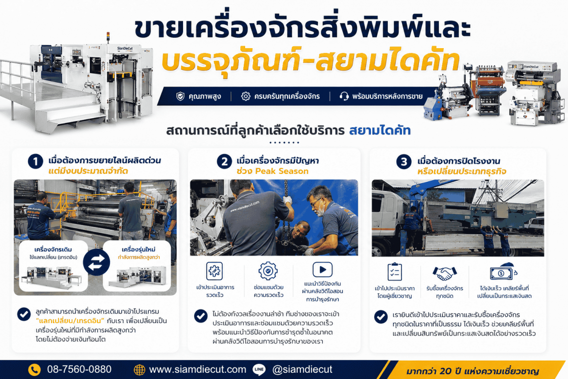 รับซ่อมเครื่องปั๊มไดคัทและเครื่องจักรกล ครบวงจร รับซ่อมเครื่องปั๊มไดคัทและเครื่องจักรกล ครบวงจร